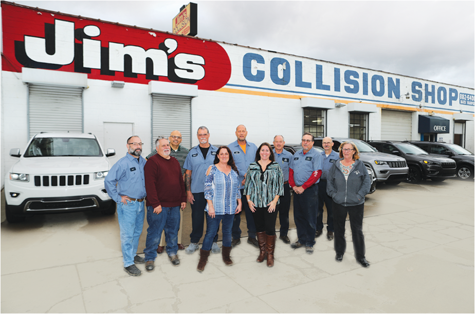 Jims collision shop